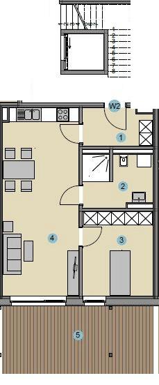 Etagenwohnung Velburg - 2 Zimmer, 63 m&sup2;, 710&euro; | Angebot:26411476