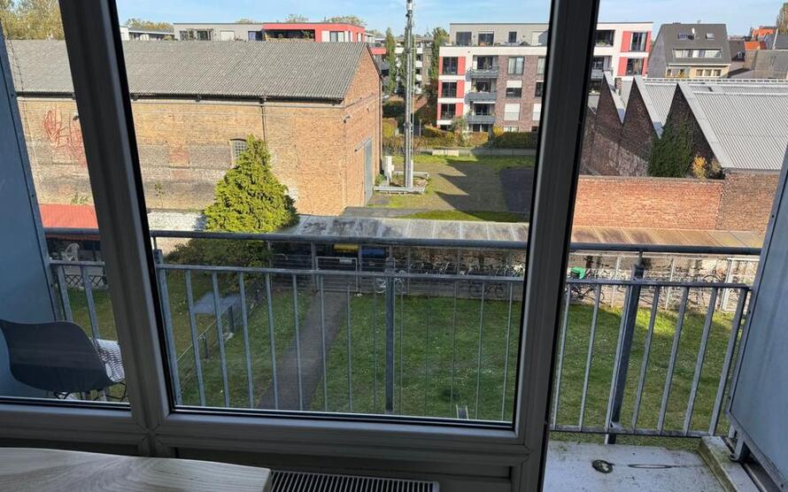 1-Zimmerwohnung mit TV, Wlan, DuscheWC, Küche, Waschmaschine, Trockner und Balkon