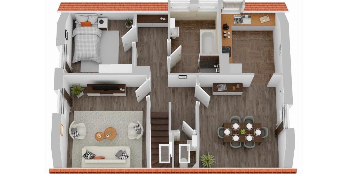 Baden: Renovierte 3 Zimmer Wohnung mit Garten 65+9 m2 3 zimmer