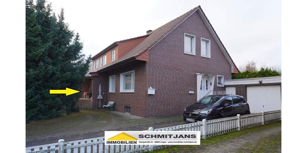 Etagenwohnung Lingen (Ems) Bramsche - 3 Zimmer, 80 m&sup2;, 550&euro; | Angebot:23936634