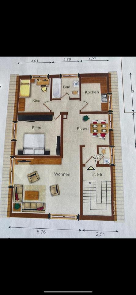 Schöne 3-Zimmer-Mietwohnung in Bad Fallingbostel