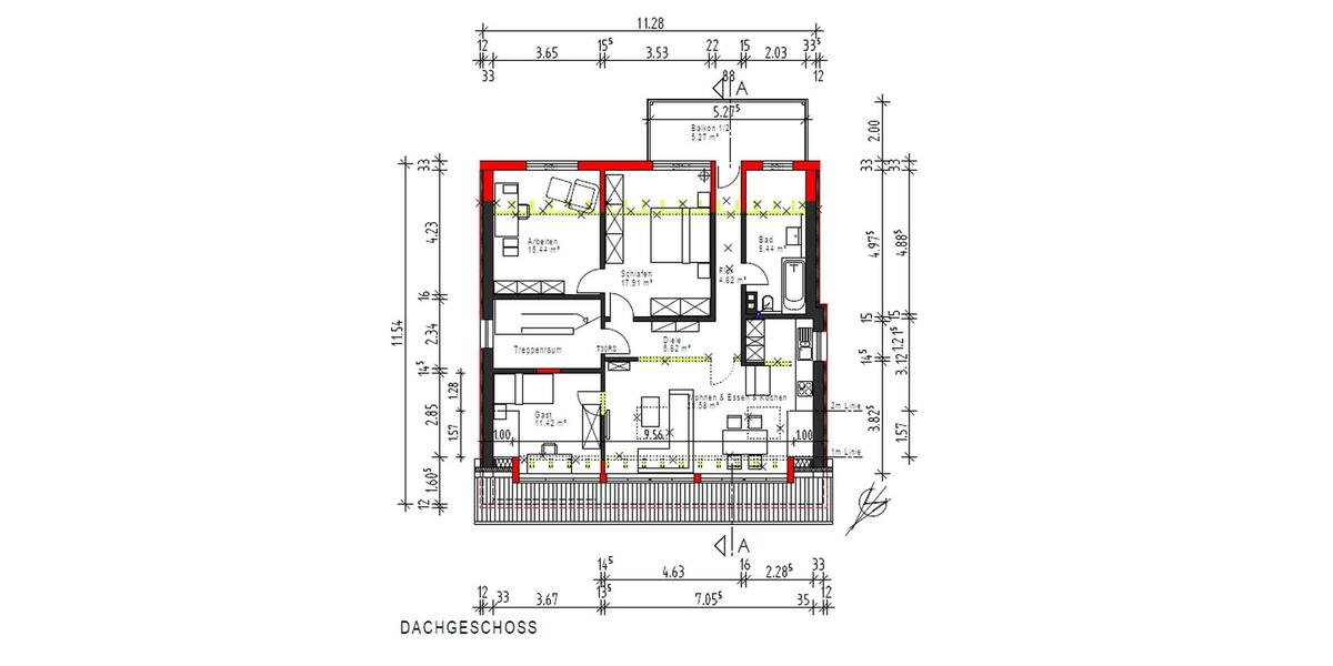 Etagenwohnung Lambrecht (Pfalz) - 5 Zimmer, 100 m&sup2;, 1.100&euro; | Angebot:26113751