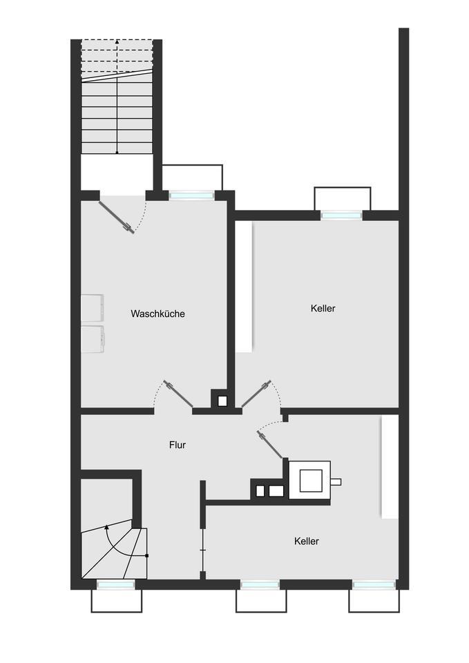 Frisch renoviert & bezugsfrei – charmantes Reihenmittelhaus mit Garten in Ansbach-Weinberg