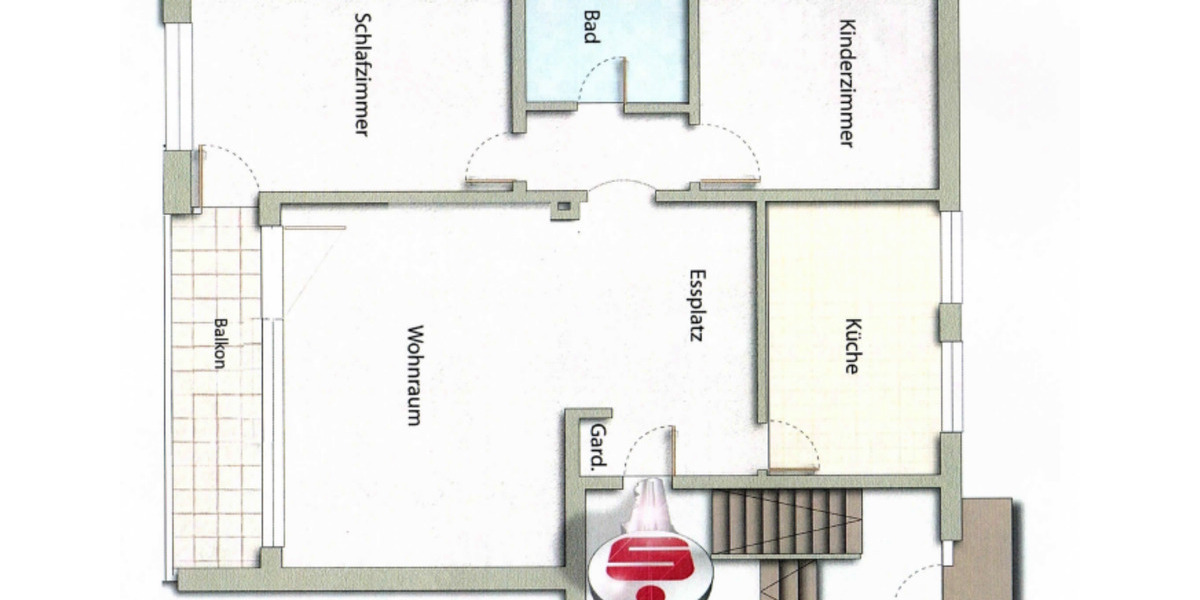 Sehr schöne 3 ZI-Wohnung mit Balkon 3 zimmer