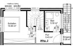 Maisonettenwohnung Osnabrück Gretesch - 3 Zimmer, 78 m&sup2;, 1.250&euro; | Angebot:26580610