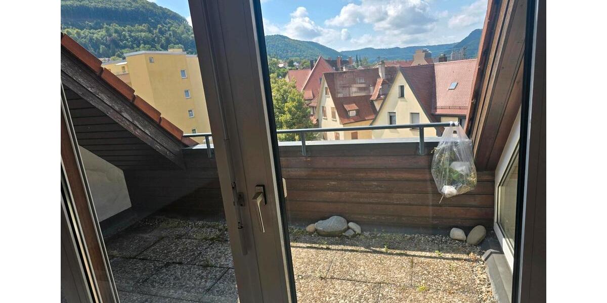 Dachgeschoßwohnung Geislingen an der Steige - 1.5 Zimmer, 50 m&sup2;, 550&euro; | Angebot:26594457