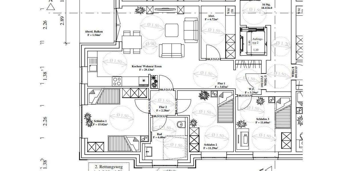 Etagenwohnung Werlte - 4 Zimmer, 91 m&sup2;, 990&euro; | Angebot:26704199