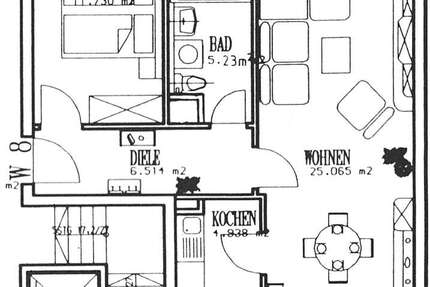 Wohnung Jena Süd - 2 Zimmer, 54 m&sup2;, 550&euro; | Angebot:27118253
