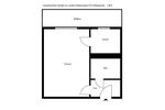 Etagenwohnung Doberschau-Gaußig Gaußig - 1 Zimmer, 36 m&sup2;, 220&euro; | Angebot:26181879