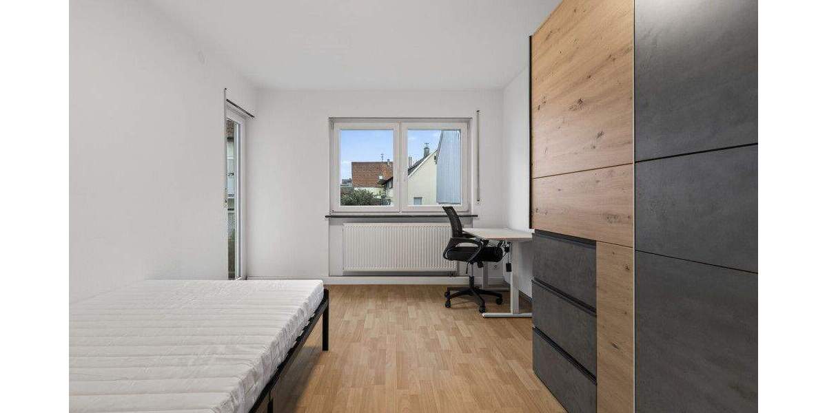 Helles WG- Zimmer mit eigenem Balkon in Knielingen 1 zimmer