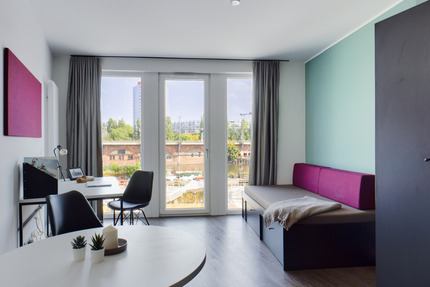 DIE ZIMMEREI | All-In: Möbliertes 1-Zimmer-Apartment in Mitte furnished apartment | Bigger Bude 1 zimmer
