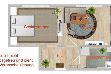 Schöne, kernsanierte Wohnung Mietwohnung Wanne-Eickel 1 zimmer