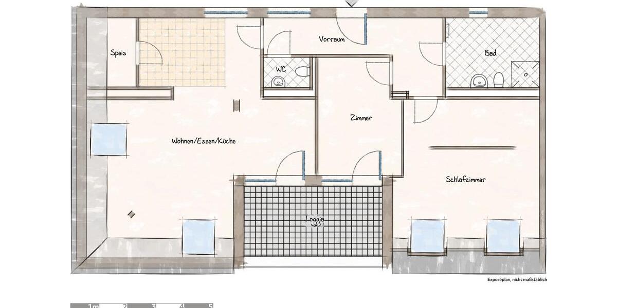Dachgeschoßwohnung Berchtesgaden - 3 Zimmer, 101 m&sup2;, 1.820&euro; | Angebot:25866603