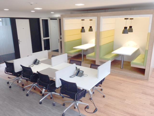 Schöne Tageslicht-Arbeitsplätze in der Oststadt von Mannheim - All-in-Miete zimmer