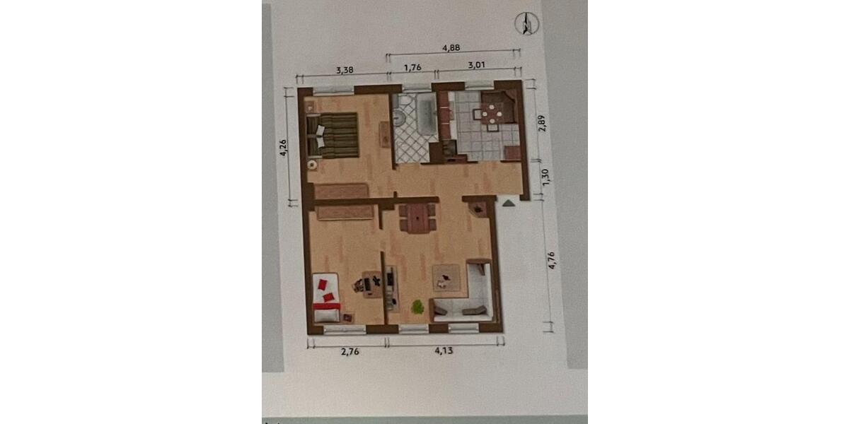 Erdgeschoßwohnung Hoyerswerda - 3 Zimmer, 66 m&sup2;, 533&euro; | Angebot:26039279
