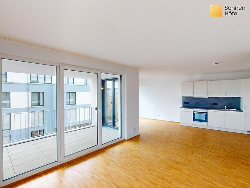 Kompakte 1-Zimmer-Wohnung mit Loggia zimmer