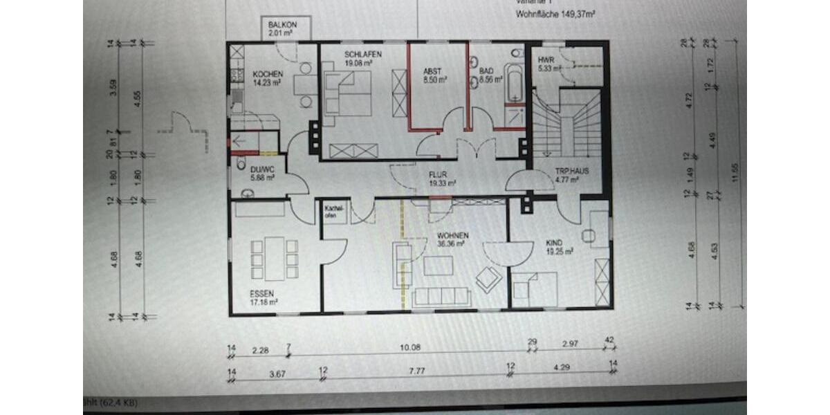 sanierte große Wohnung in BrotterodeThüringen 5 zimmer
