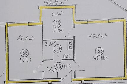 ANFRAGESTOPP!!!! 2 Zimmer Wohnung, 43 m², 23554 Lübeck! zimmer