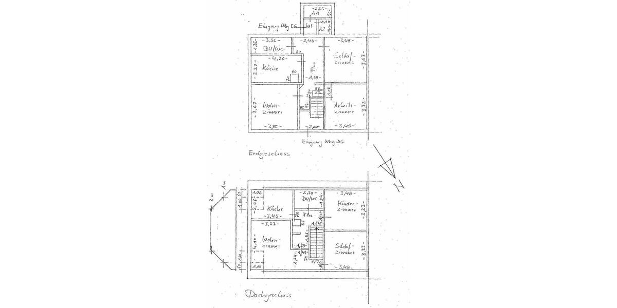 Etagenwohnung Bad Lauterberg - 3 Zimmer, 53 m&sup2;, 370&euro; | Angebot:26410433