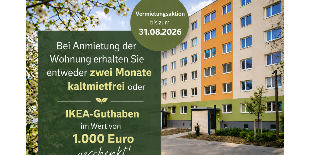 Etagenwohnung Halle Halle-Neustadt - 5 Zimmer, 81 m&sup2;, 620&euro; | Angebot:27070167