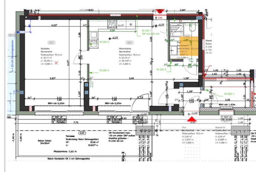 Erdgeschoßwohnung Horn-Bad Meinberg Bad Meinberg - 2 Zimmer, 66 m&sup2;, 1.020&euro; | Angebot:26620010