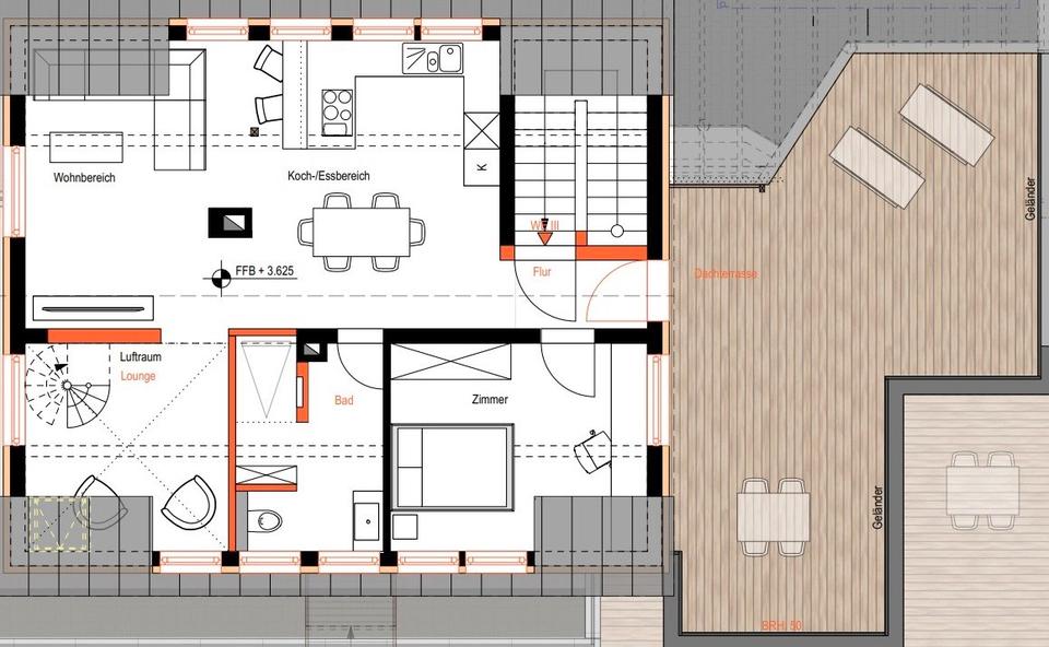 Maisonettenwohnung Weinbach - 4 Zimmer, 115 m&sup2;, 1.225&euro; | Angebot:25656920