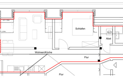 Wohnung Warburg - 1 Zimmer, 62 m&sup2;, 597&euro; | Angebot:25822542