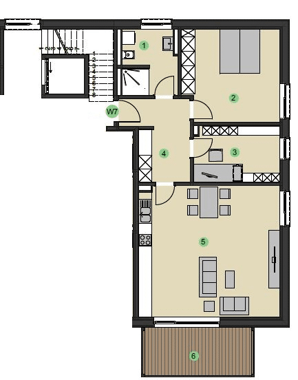Etagenwohnung Velburg - 3 Zimmer, 90 m&sup2;, 900&euro; | Angebot:26544950
