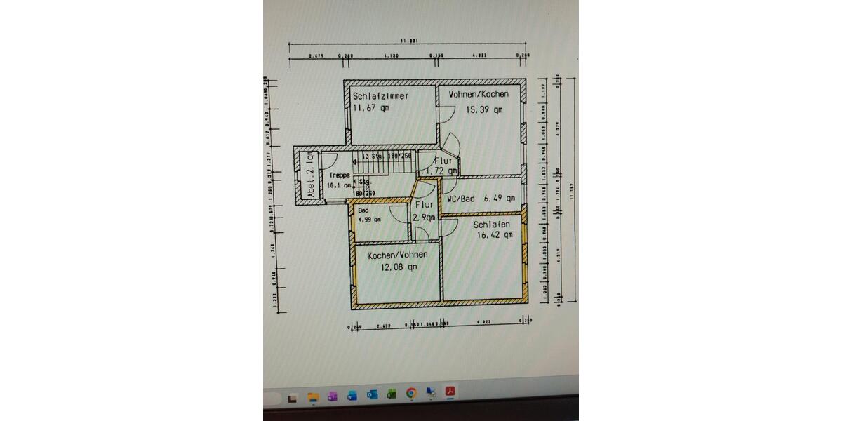 Etagenwohnung Eisenberg - 1 Zimmer, 37 m&sup2;, 260&euro; | Angebot:26099824