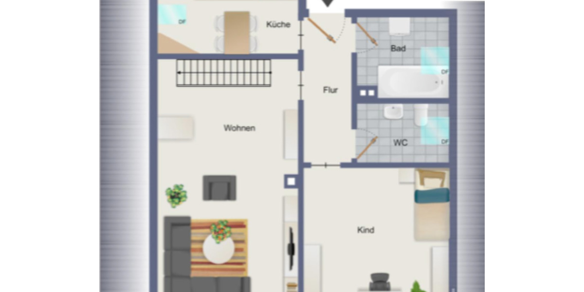 3,5 Zimmer Maisonette Wohnung in Steinsdorf 4 zimmer