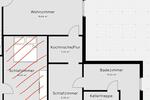 Erdgeschoßwohnung Bad Oeynhausen Dehme - 2 Zimmer, 44 m&sup2;, 440&euro; | Angebot:26431156
