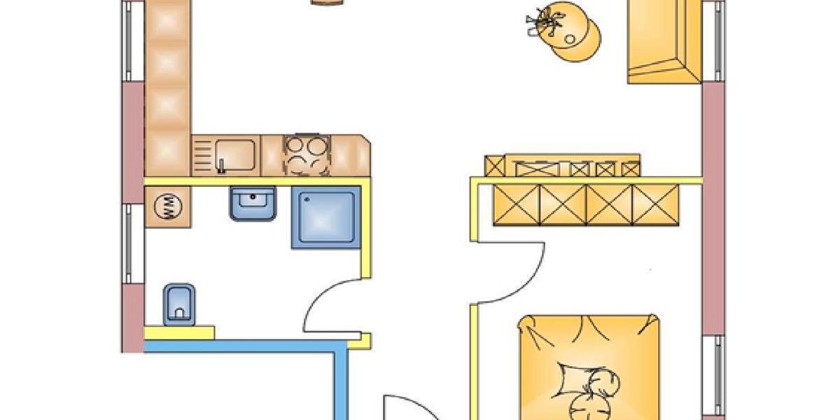 Etagenwohnung Jüterbog - 1 Zimmer, 49 m&sup2;, 450&euro; | Angebot:26511323