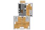 Etagenwohnung Nürnberg Gostenhof - 3 Zimmer, 16 m&sup2;, 380&euro; | Angebot:26645080