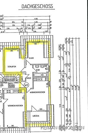 Dachgeschoßwohnung Bad Neuenahr-Ahrweiler Ahrweiler - 3 Zimmer, 71 m&sup2;, 610&euro; | Angebot:24795039