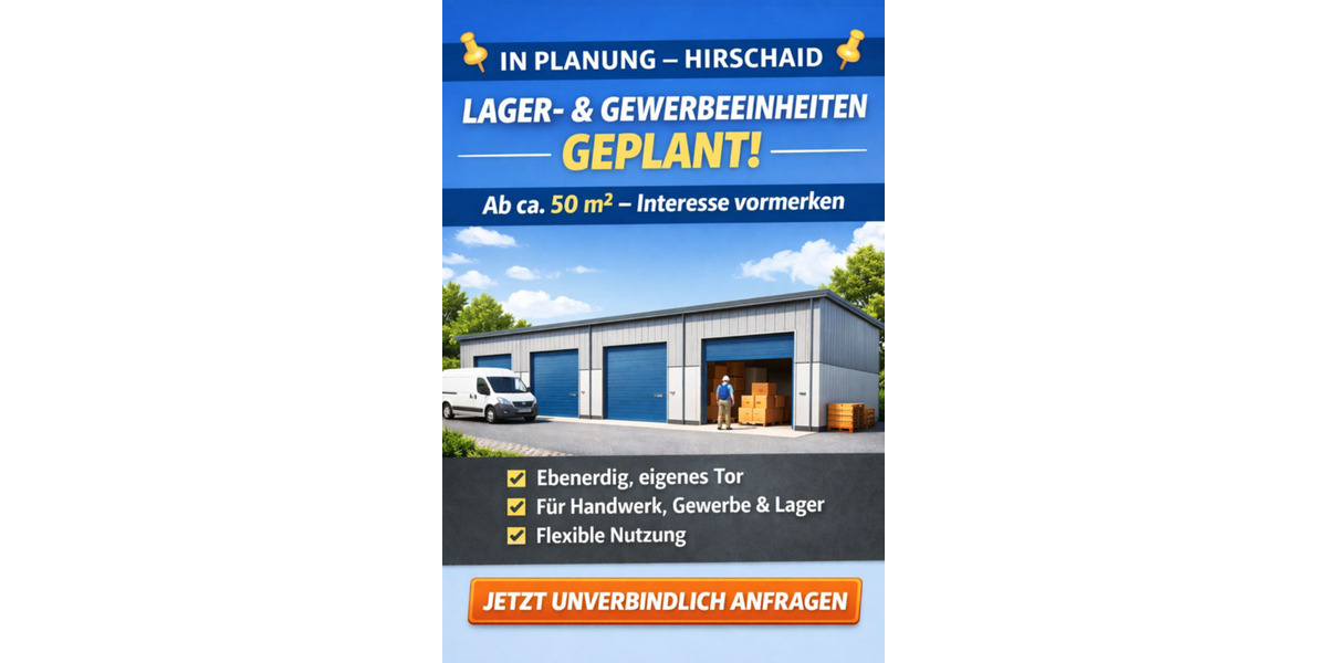 Gewerbeobjekt Hirschaid - 400&euro; | Angebot:24753900