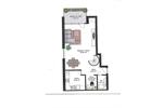 Maisonettenwohnung Mönchengladbach Süd - 2 Zimmer, 68 m&sup2;, 748&euro; | Angebot:26567433
