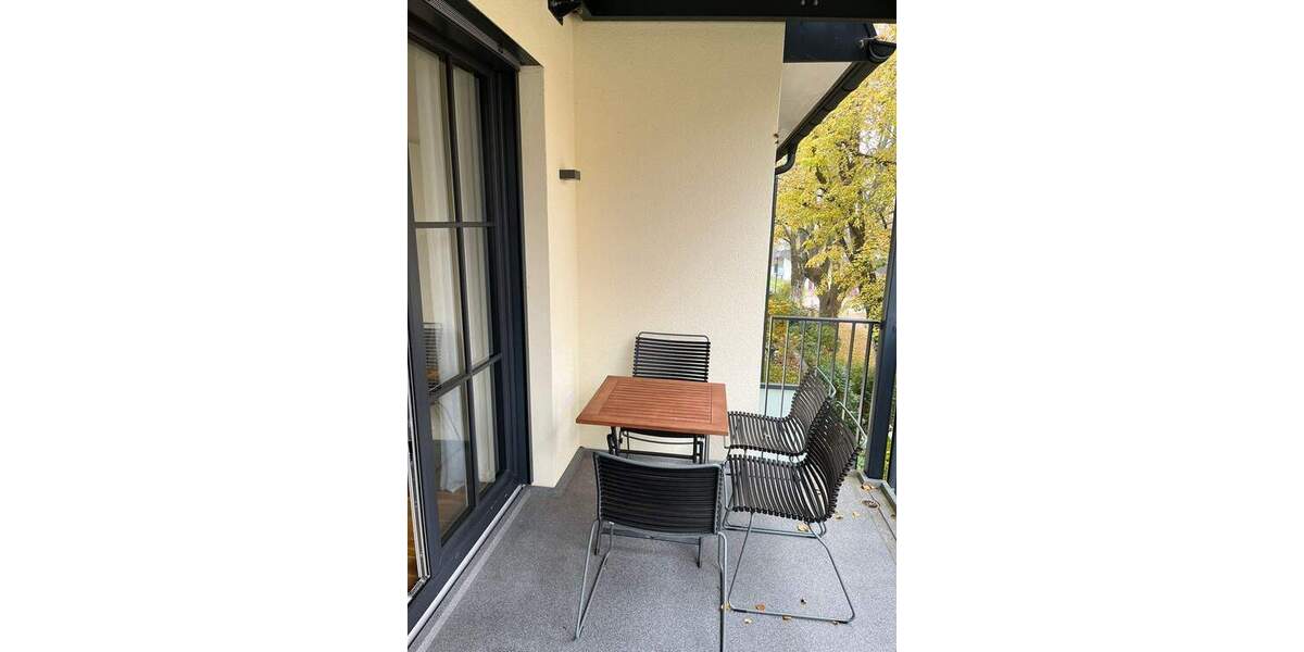 3 Zimmer mit einem großzügiger Balkon direkt am Kurpark 3 zimmer