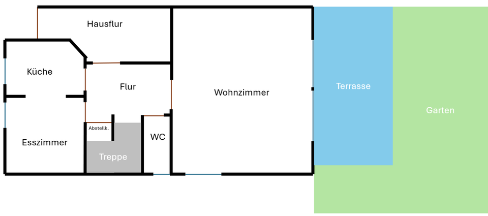 3-Zimmer Maisonette Wohnung mit Garten in Münster-St. Mauritz 3 zimmer