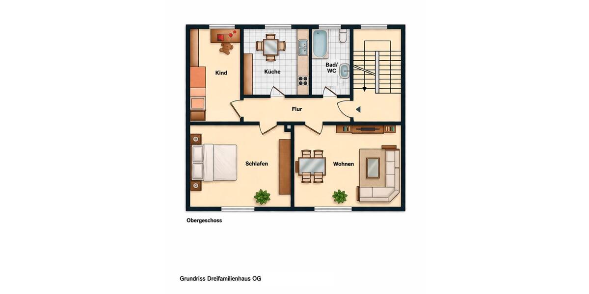 Etagenwohnung Dassel - 3 Zimmer, 67 m&sup2;, 450&euro; | Angebot:26046985