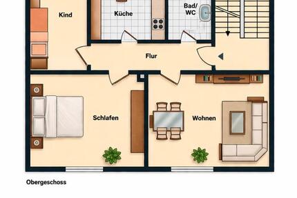 Wohnung Dassel - 3 Zimmer, 67 m&sup2;, 450&euro; | Angebot:26046985