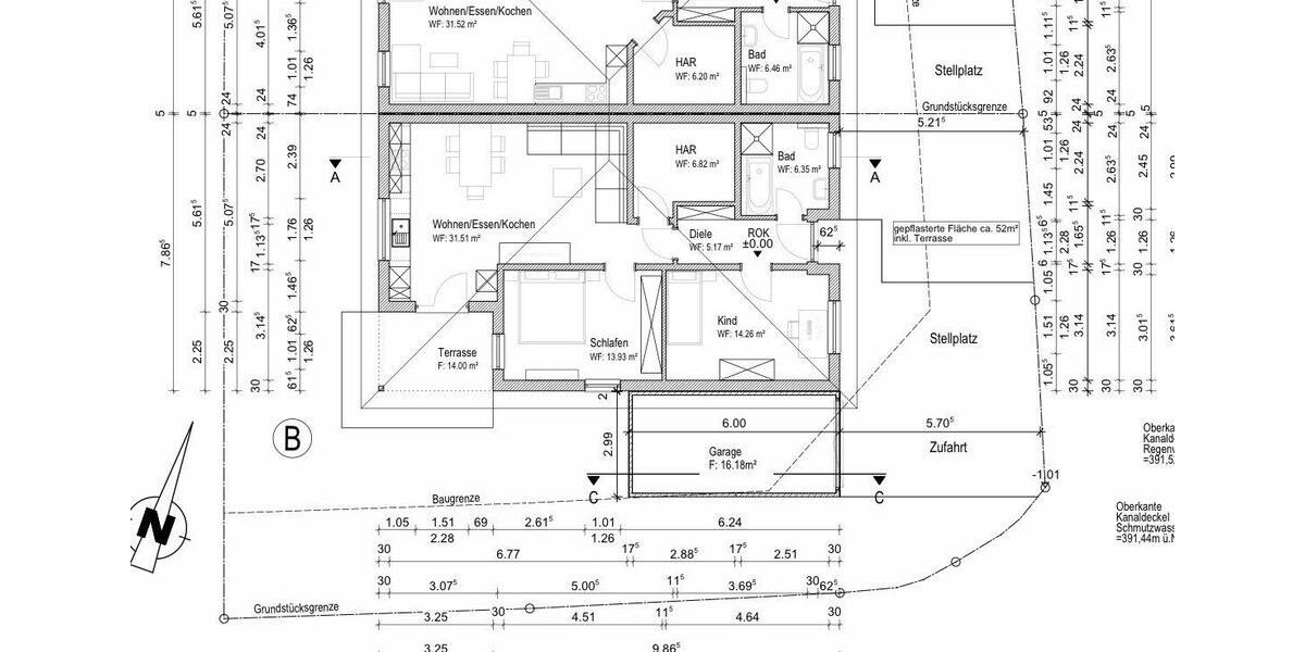 Doppelhaus Bungalow Halite zu vermieten in Maxhütte-Haidhof 93142 3 zimmer