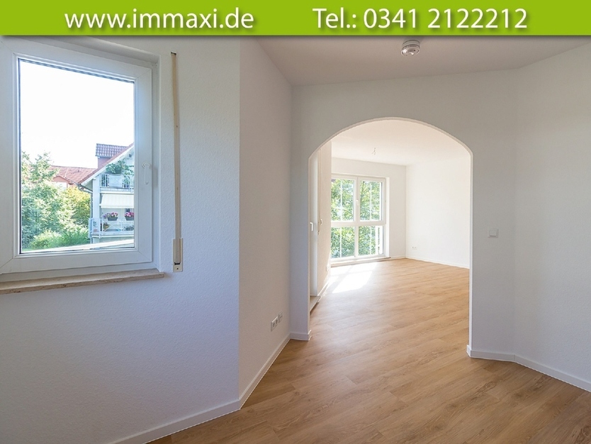 MARKKLEEBERG + 2 Zimmer + BALKON + TRAUMHAFT RUHIG + NEU RENOVIERT