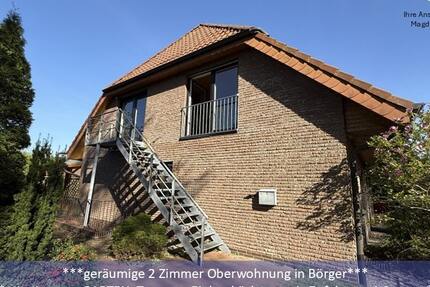 ***geräumige 2 Zimmer Oberwohnung mit EBK in Börger*** mit eigenem Garten, Terrasse, sowie Zufahrt und Carport 2 zimmer