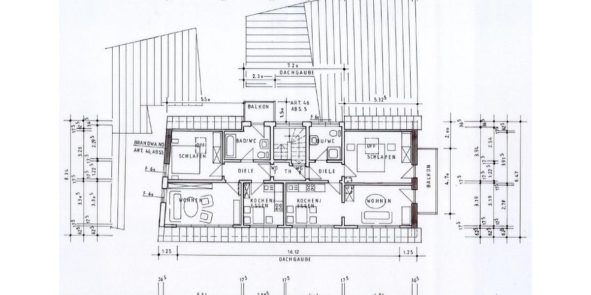 Etagenwohnung Pegnitz - 2 Zimmer, 54 m&sup2;, 580&euro; | Angebot:24851037