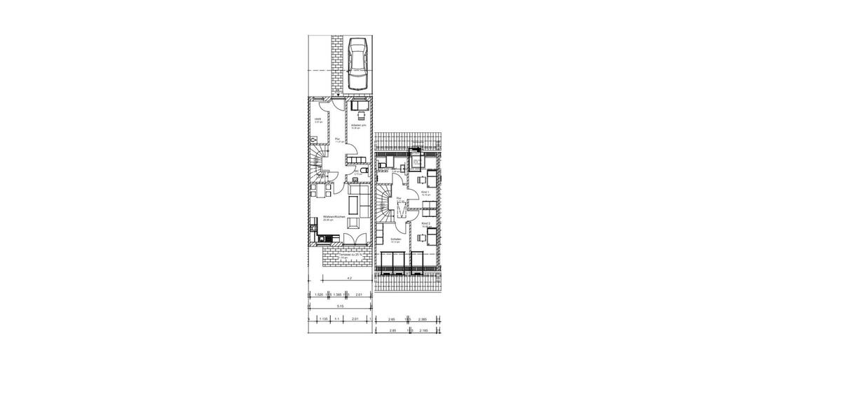 Reihenhaus Munster - 5 Zimmer, 98 m&sup2;, 1.490&euro; | Angebot:25281354