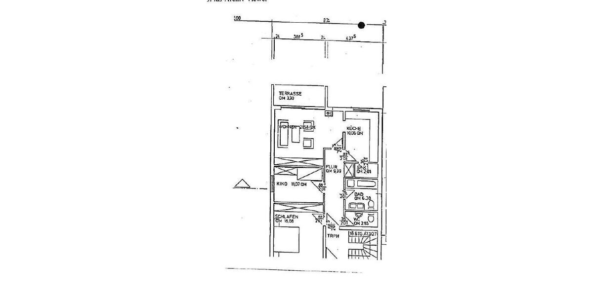 Erdgeschoßwohnung Bebra - 3 Zimmer, 82 m&sup2;, 800&euro; | Angebot:26482964