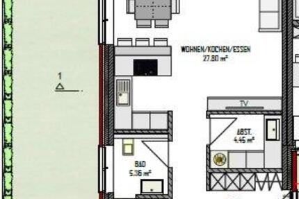 Wohnung Cappeln (Oldenburg) - 3 Zimmer, 68 m&sup2;, 900&euro; | Angebot:26296824