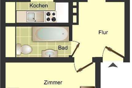 Wohnung zum Mieten in Solingen 509 € 41.75 m² 2 zimmer