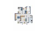 Erdgeschoßwohnung Kalefeld - 4 Zimmer, 91 m&sup2;, 635&euro; | Angebot:26422297