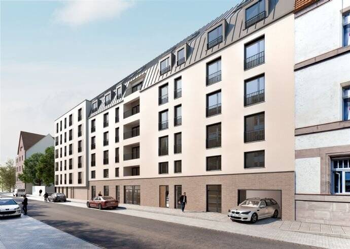 Etagenwohnung Nürnberg Gärten h d Veste - 2 Zimmer, 60 m&sup2;, 1.085&euro; | Angebot:26435639